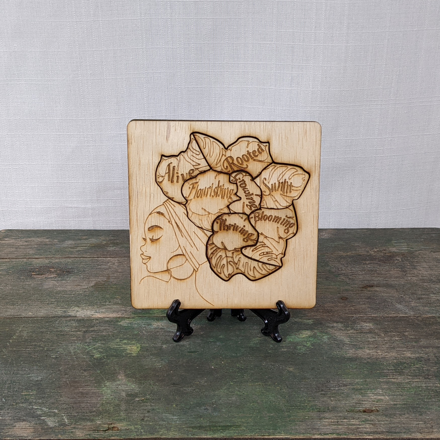 "I AM" Affirmations Puzzle - Growth Woman