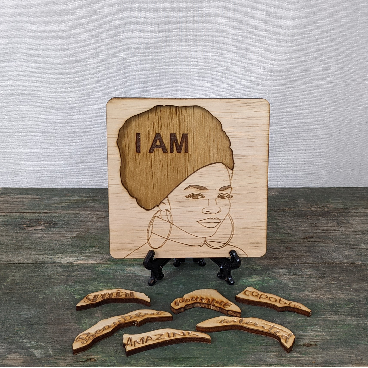 "I AM" Affirmations Puzzle - Powerful Woman