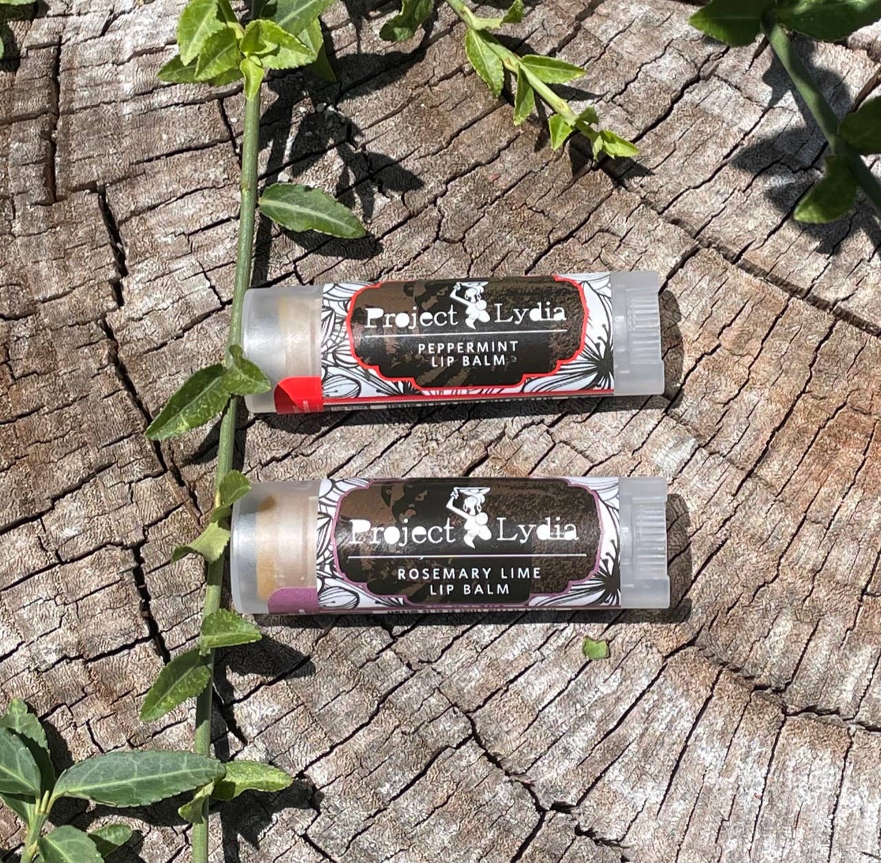 Moringa Oil Lip Balm - Rosemary-Lime, Peppermint