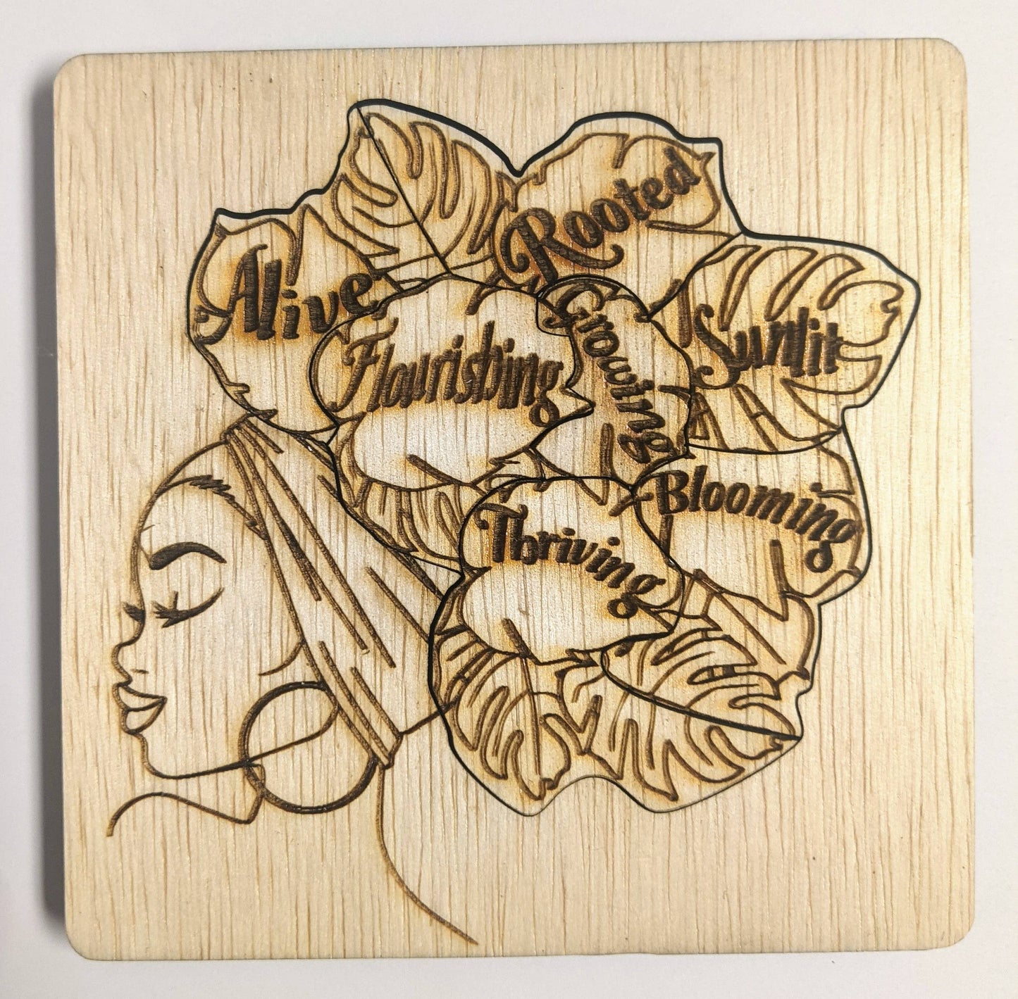 "I AM" Affirmations Puzzle - Growth Woman