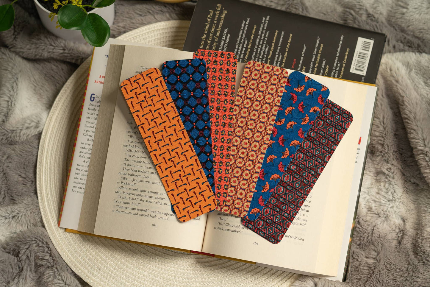 Ankara Print African Bookmark